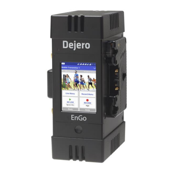 Dejero LIVE+ EnGo User Manual