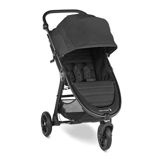 Baby Jogger CITY MINI GT2 Assembly Instructions Manual