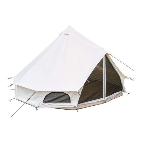 skandika outdoor Tipii 400 Canvas Setup Manual