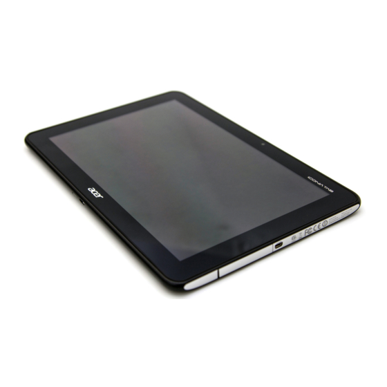 Acer ICONIA TAB A510 Service Manual