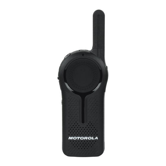 Motorola solutions DLR Series Quick Reference Manual