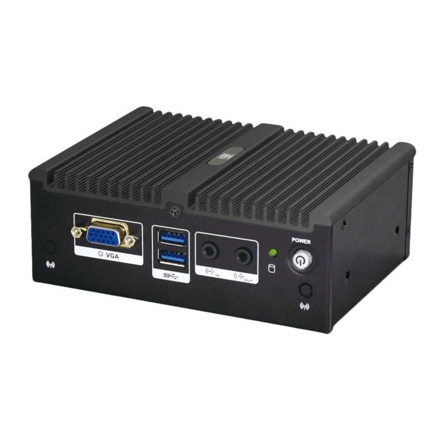 IEI Technology uIBX-250 Quick Installation Manual