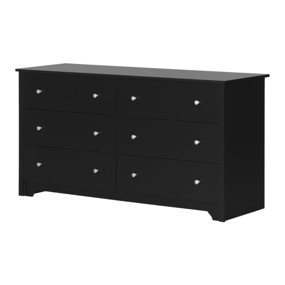 User Manuals: South Shore 3170010 Dresser