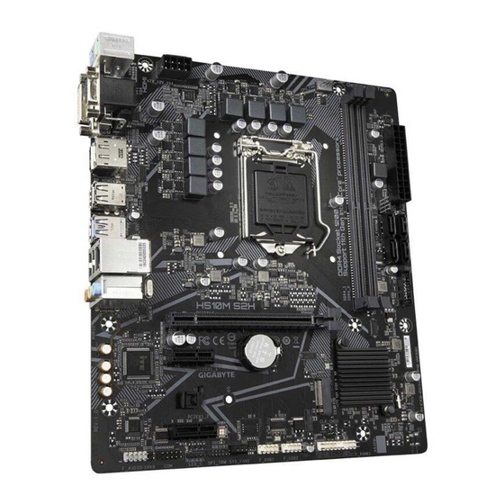 GIGA-BYTE TECHNOLOGY H510M S2H V2 User Manual