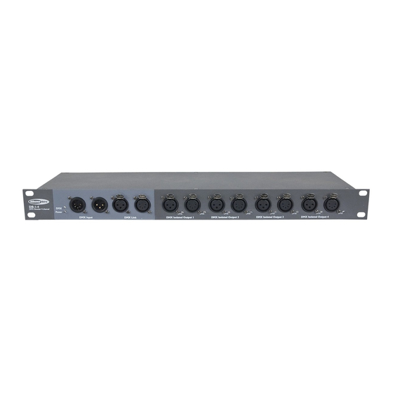 SHOWTEC DB-1-4 Manual