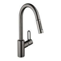 Hans Grohe Talis Loop XL 2-Jet 04701 5 Series Installation/User Instructions/Warranty
