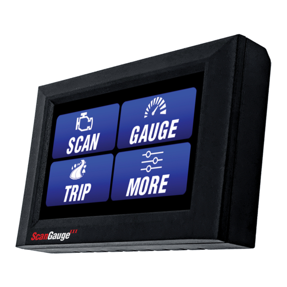 Linear Logic ScanGauge III User Manual
