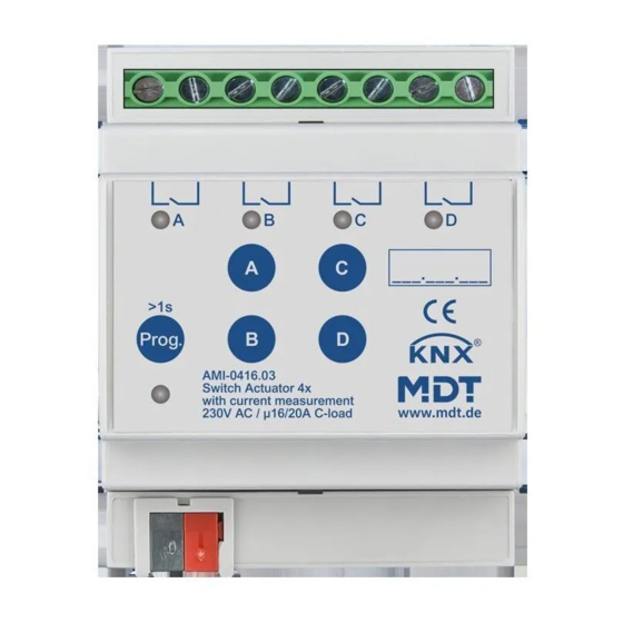 MDT Technologies AMI-0416.03 Operating Instructions