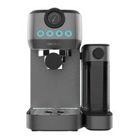 cecotec Power Espresso 20 Steel Pro Latte Instruction Manual