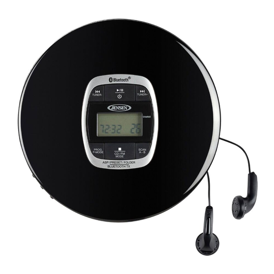 Jensen CD-60R-BT User Manual