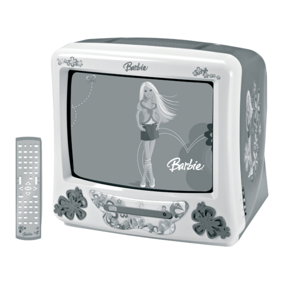 LEXIBOOK Barbie TVDVD1BB User Manual