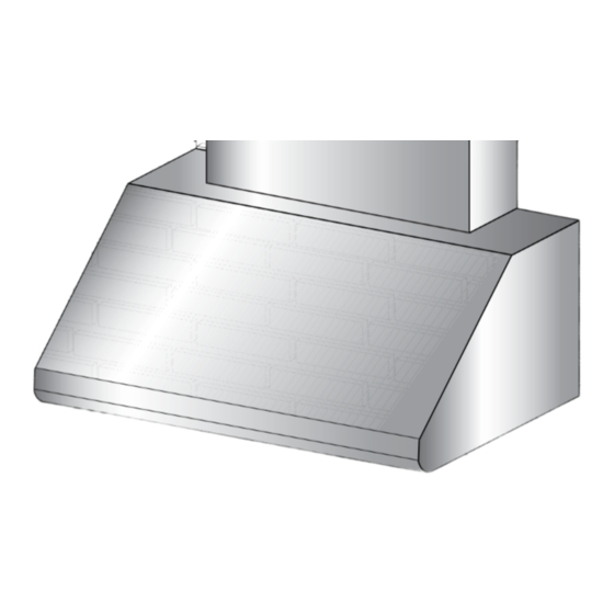 BEST Range Hoods WPD38I SERIES Installation Instructions Manual