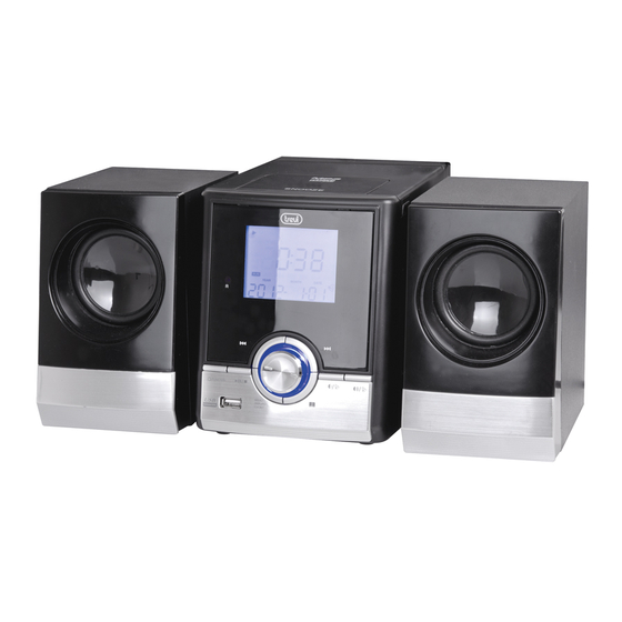 Trevi MCX 1025 USB User Manual