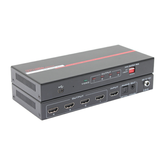Hall Research Technologies SP-HD-4C User Manual