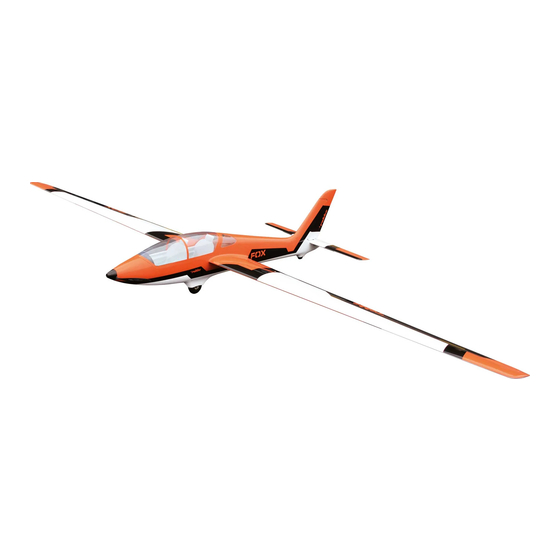 ROBBE MDM-1 FOX Instruction And User's Manual