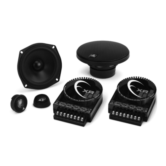 JL Audio XR525-CSi Manuals