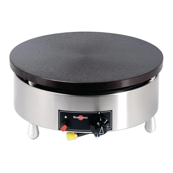 Krampouz CEBIV4JO Instructions For Use Manual