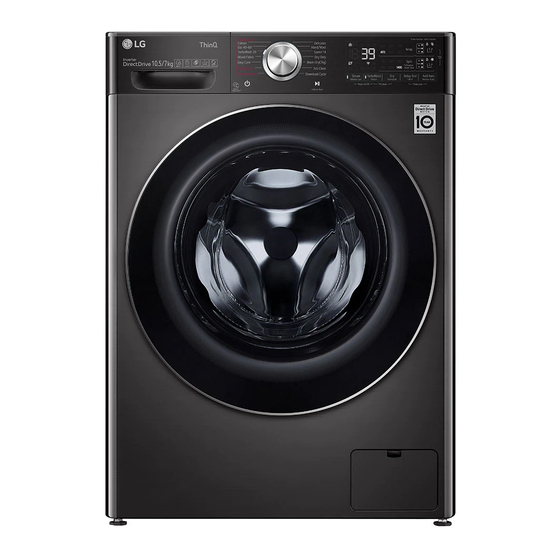 LG F6V1009WTSE Owner's Manual