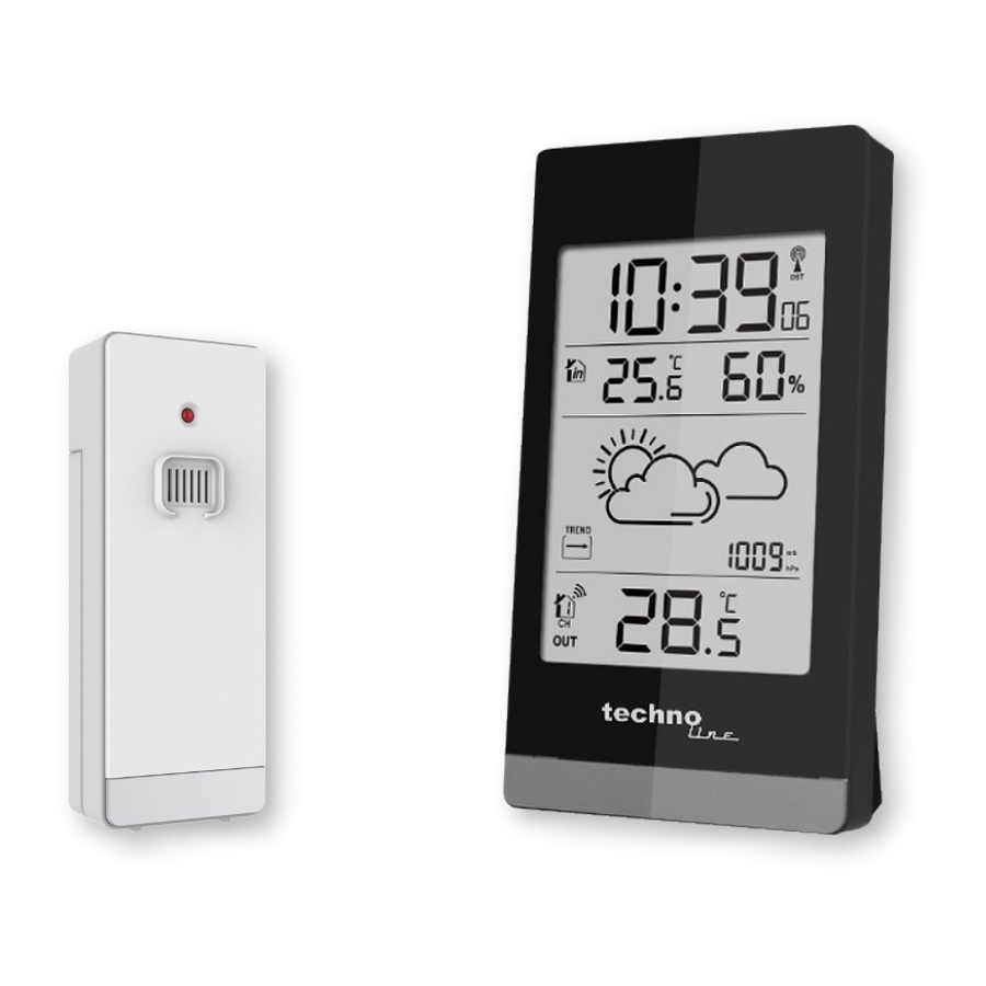 Techno Line WS 9132 - Weather Station Manual