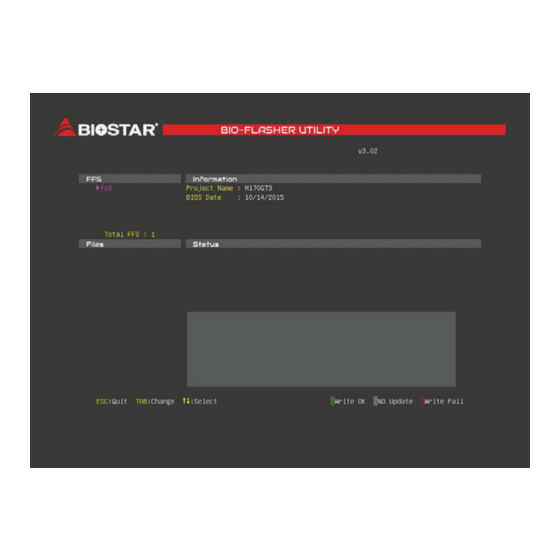 Biostar X570GTA Manual