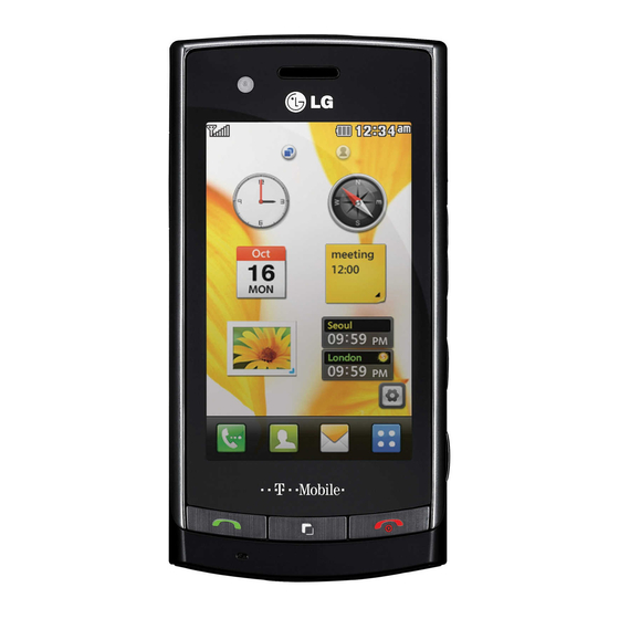 LG GT500 User Manual