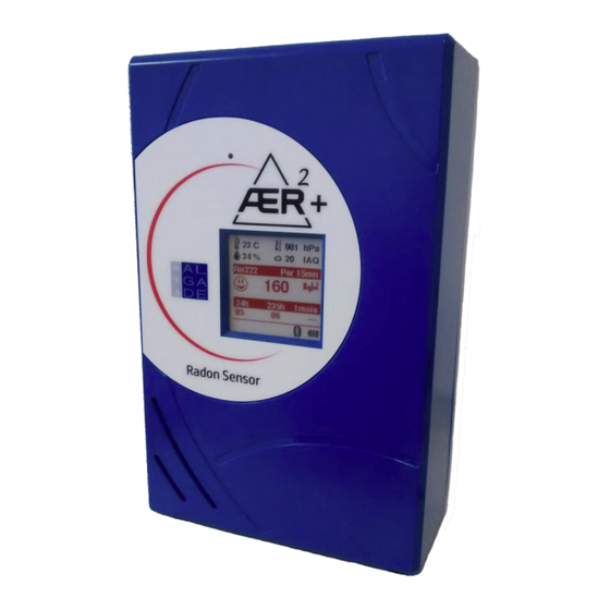 ALGADE AER2 User Manual