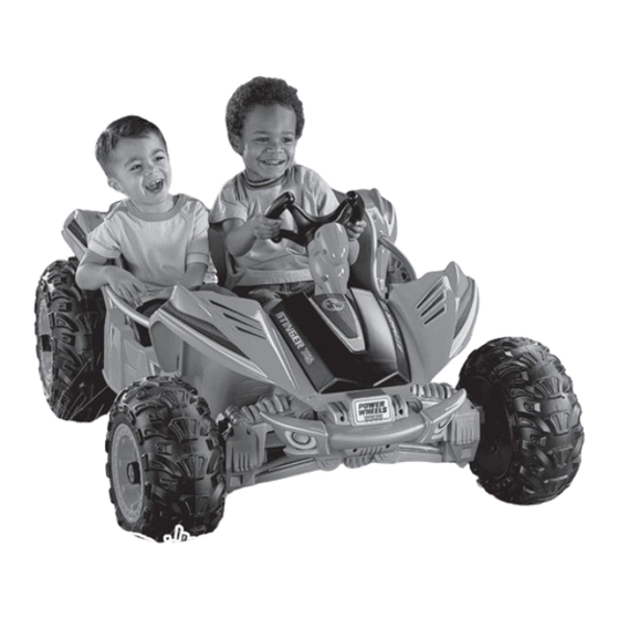 Fisher-Price P4266 Owner's Manual With Assembly Instructions