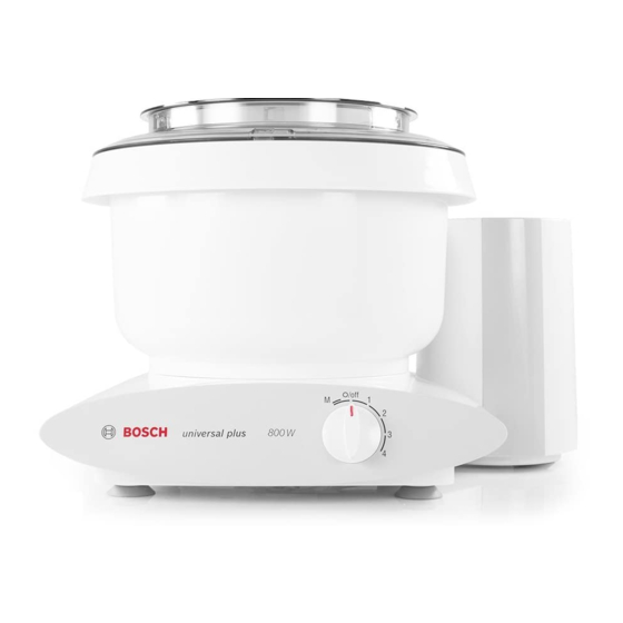 Bosch UNIVERSAL PLUS Quick Manual