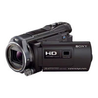 Sony HDR-PJ630V Service Manual