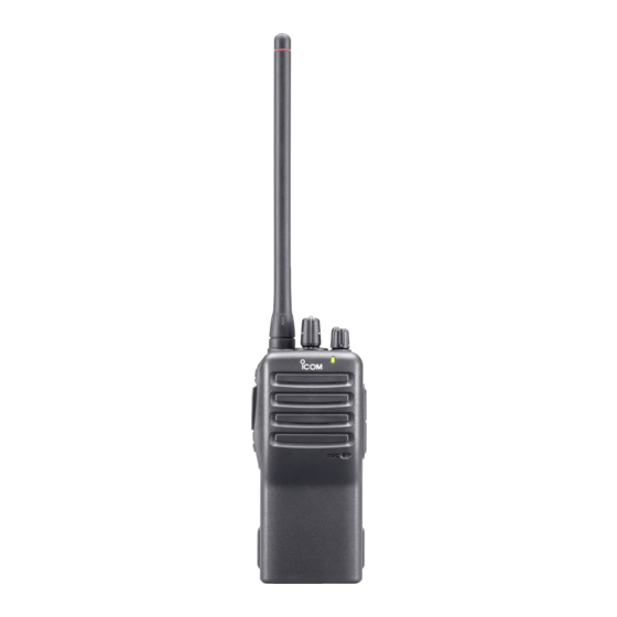 Icom IC-F14/S Instruction Manual