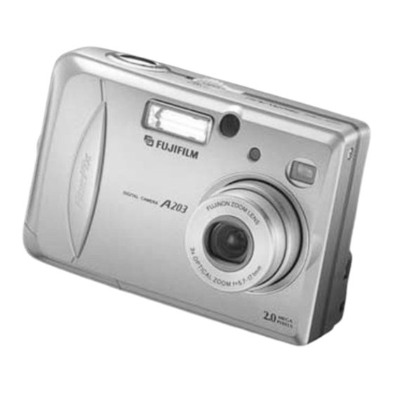 FujiFilm FinePix A203 Owner's Manual