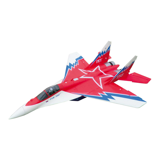 Sebart Mig29 3D-EDF Assembly Manual