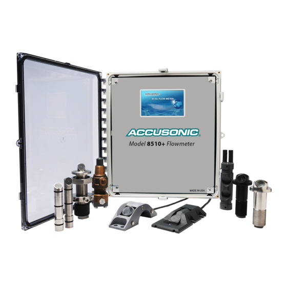 Accusonic 8510+ series Reference Manual