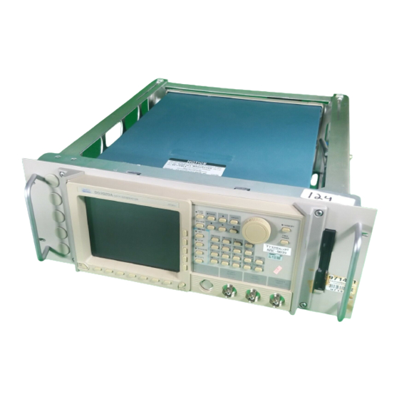 Tektronix DG2020A Programmer's Manual