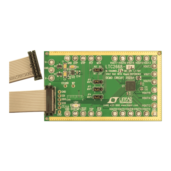 Linear Technology LTC2668 Demo Manual