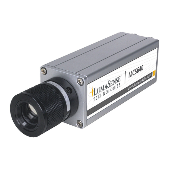LumaSense technologies MCS640 Manual