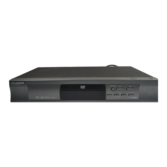 Sylvania DVL100C Owner's Manual