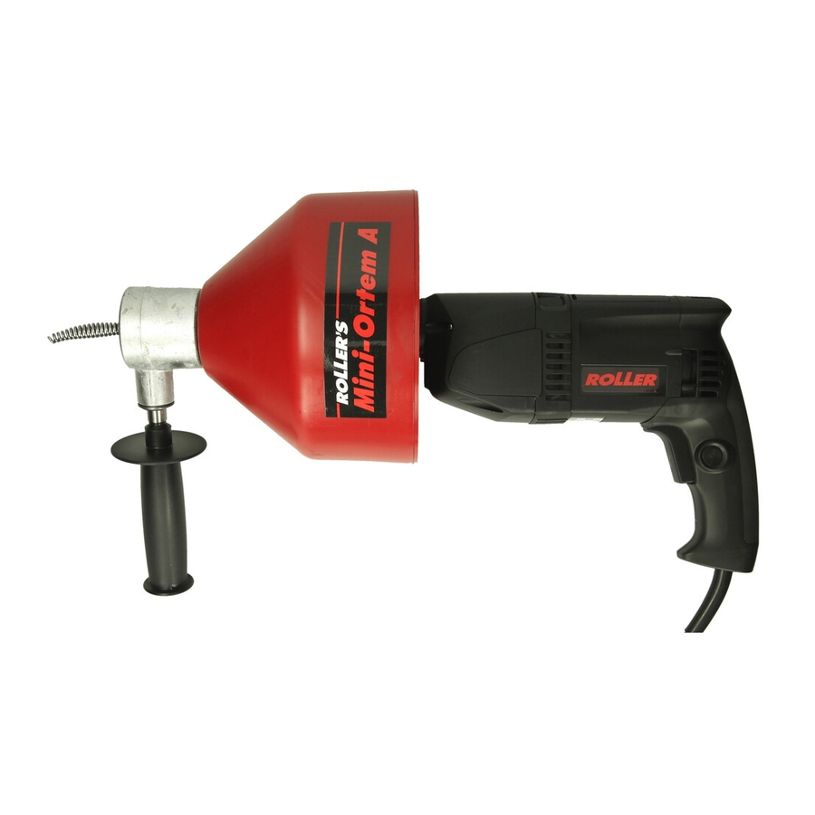 Roller Mini-Ortem A Instruction Manual