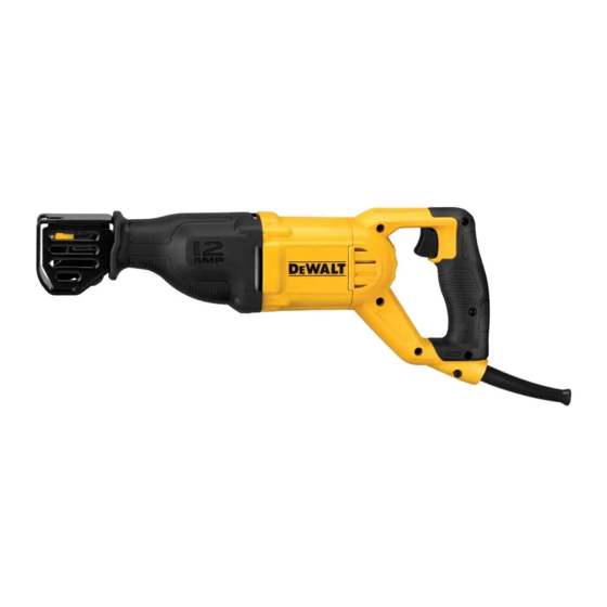 DeWalt DWE305 Instructions Manual