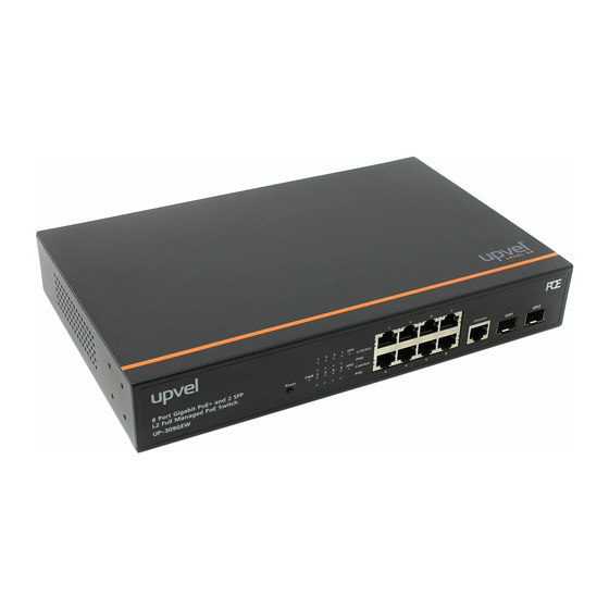 User Manuals: Upvel UP-309GEW Managed Gigabit Switch