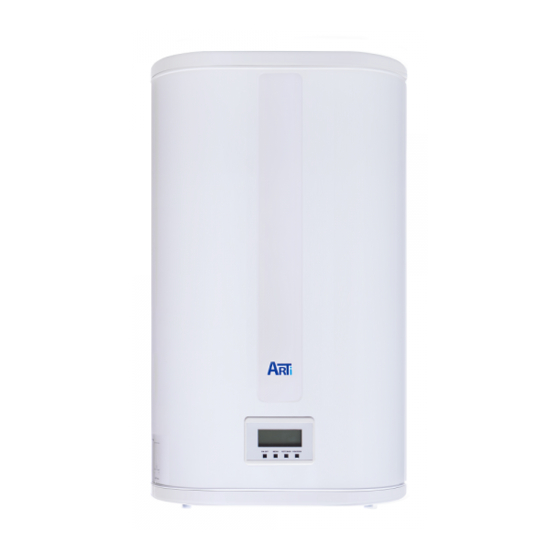 ArTi WH FLAT 50-100L Instructions For Use Manual