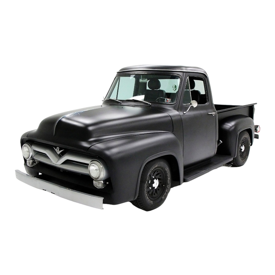 Ford F100 1955 Installation Manual
