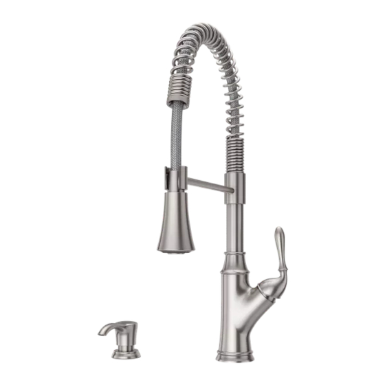 Spectrum Brands Pfister Orono F-529-9ON Quick Installation Manual