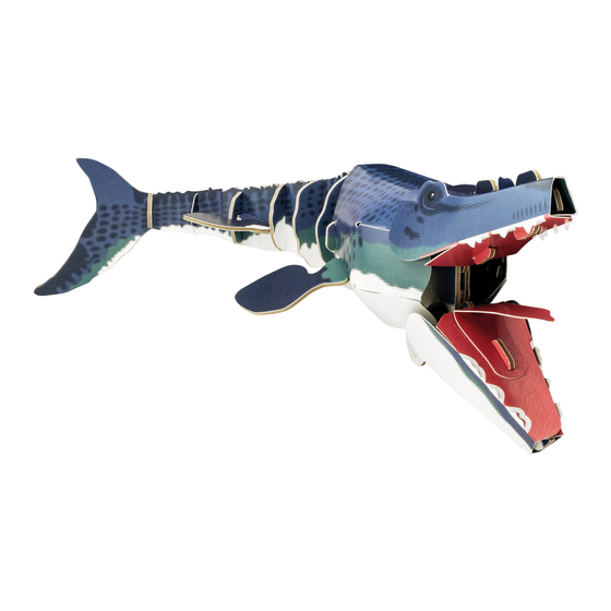 Build Your Own MINI-BUILDS MOSASAURUS Instructions