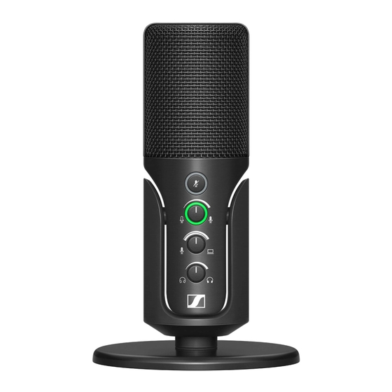 Sennheiser PROFILE Quick Manual