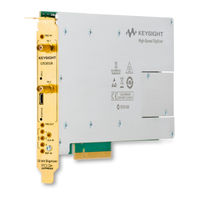Keysight Technologies U5303A Startup Manual
