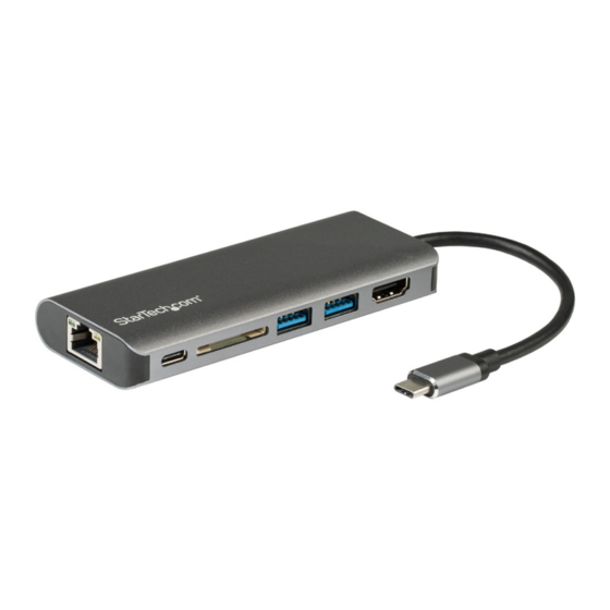 StarTech.com DKT30CSDHPD3 User Manual