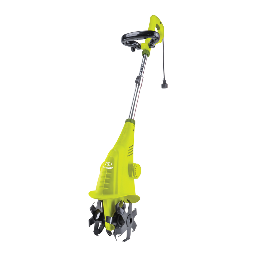 SunJoe TJ599E - Electric Garden Cultivator Manual