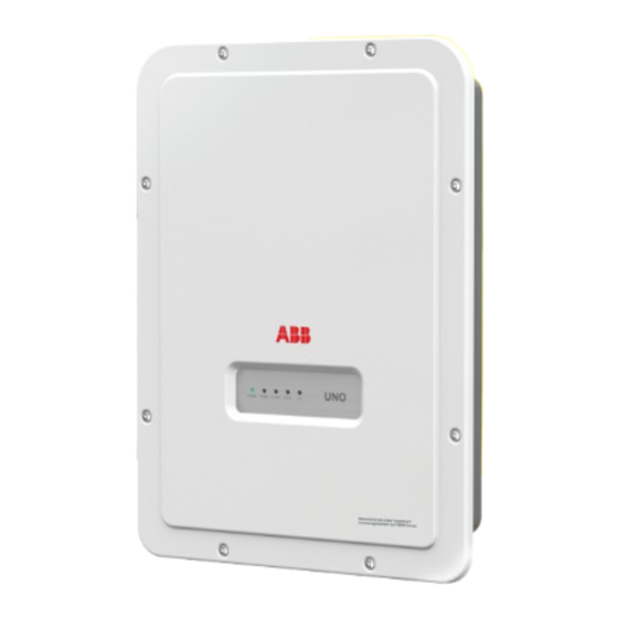 ABB UNO-DM-1.2-TL-PLUS-Q Quick Installation Manual