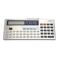Casio PB-100 Instruction Manual